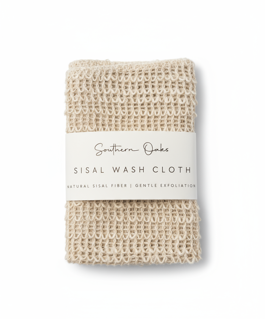Natural Sisal Wash Cloth