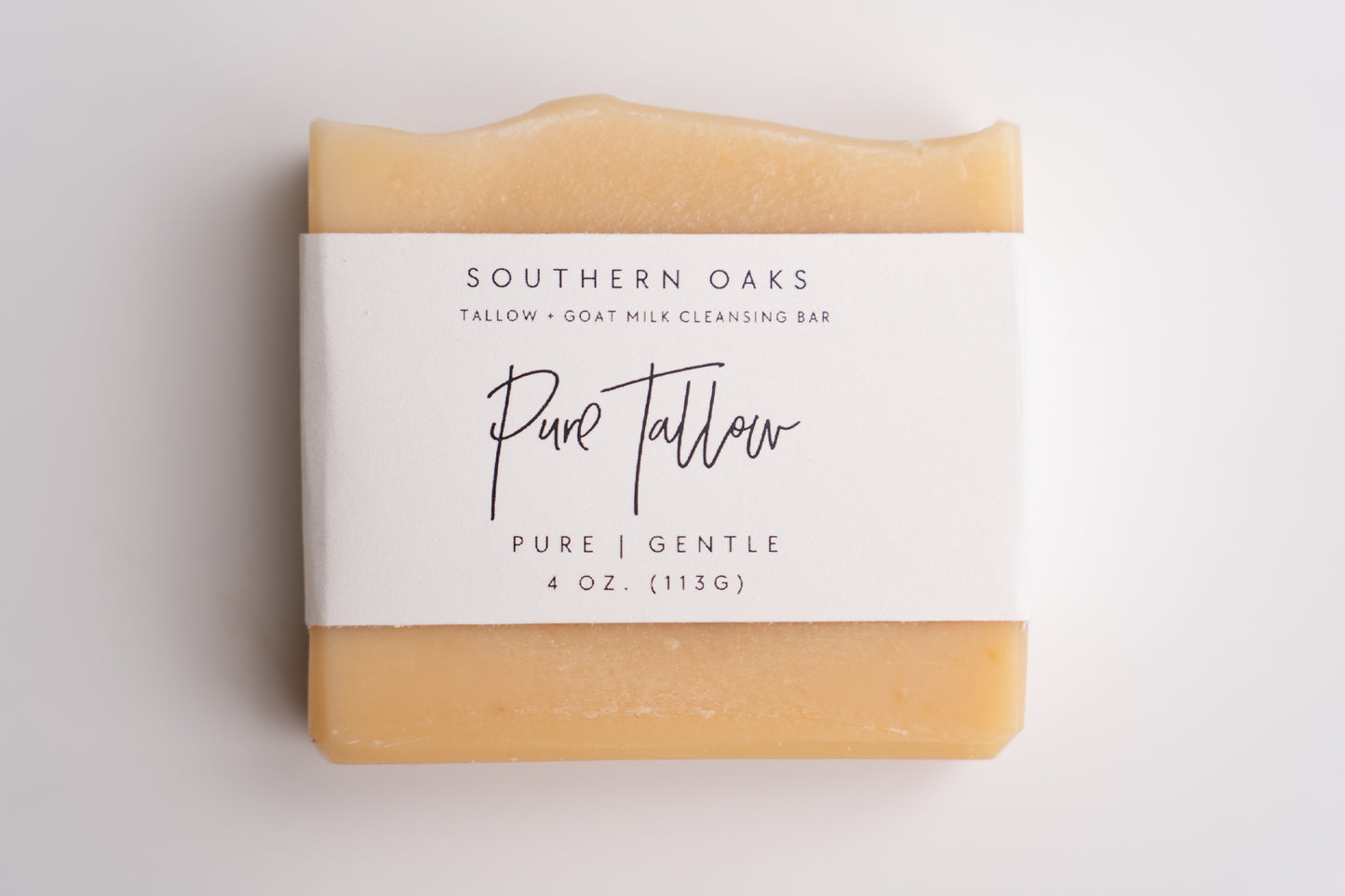 Pure Tallow + Goat Milk Luxury Cleansing Bar