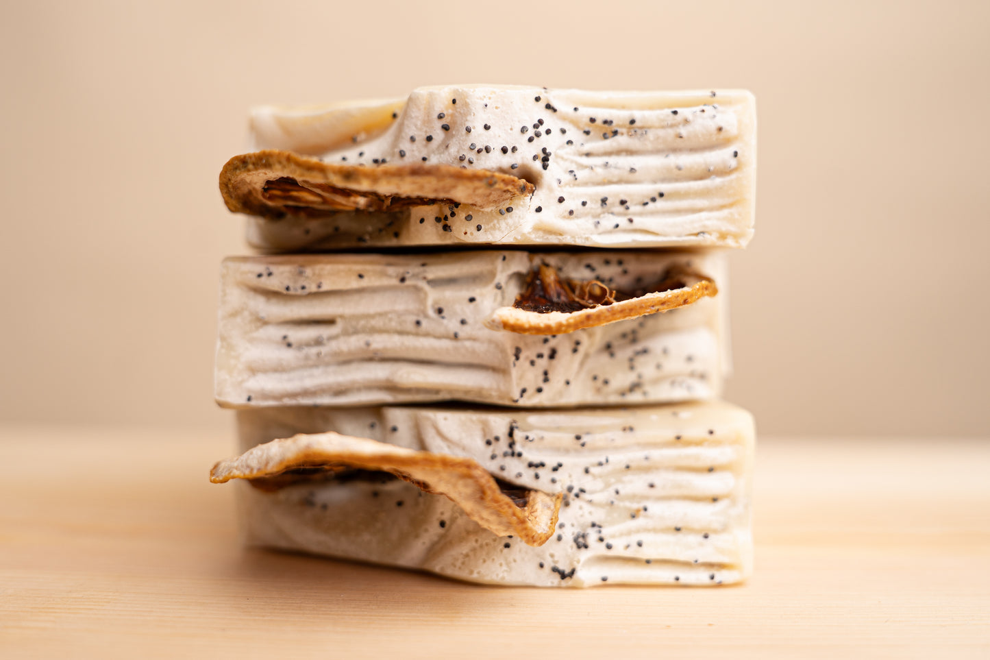 Lemon + Poppy Tallow + Goat Milk  Luxury Cleansing Bar