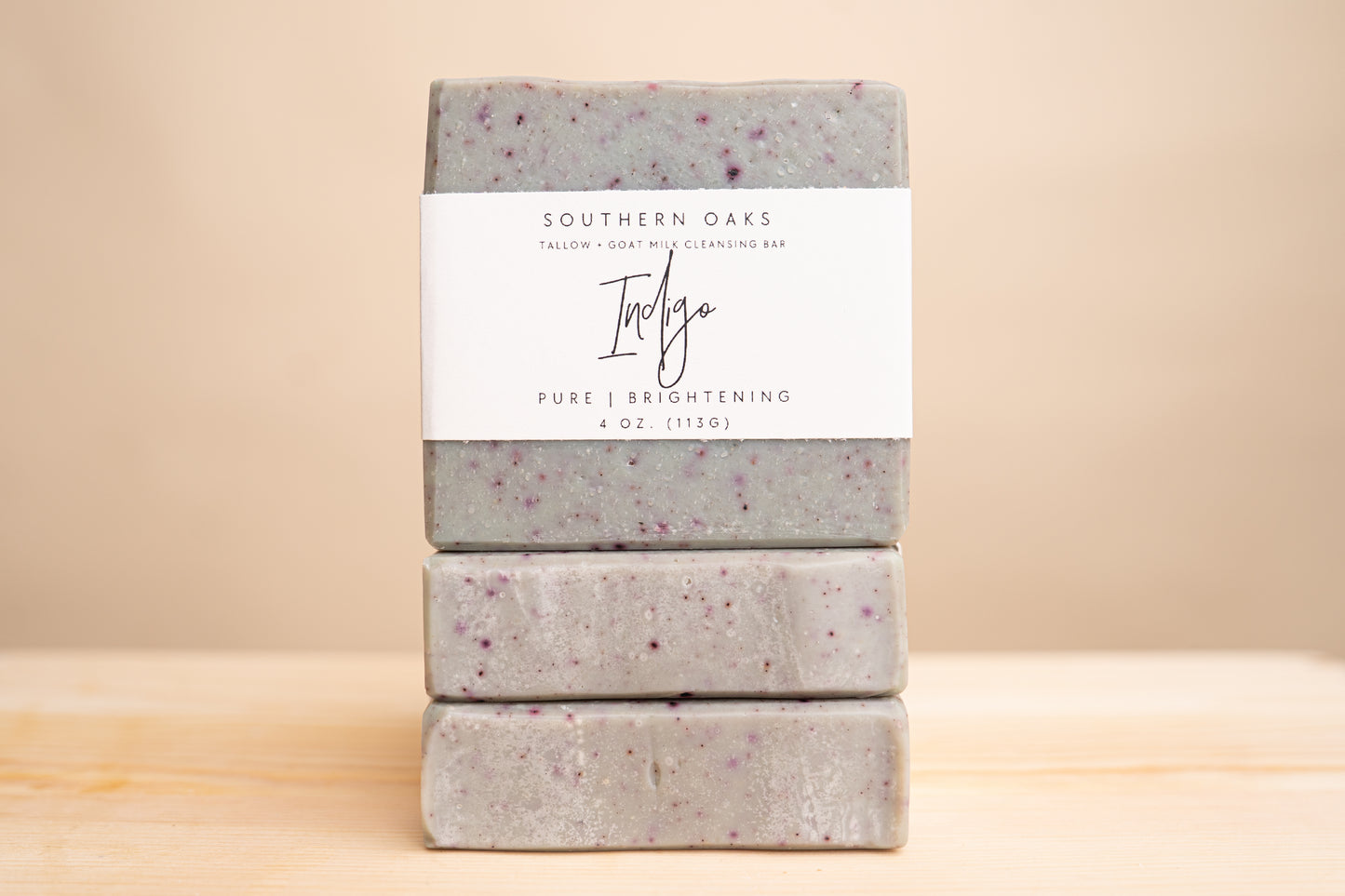 Indigo Tallow + Goat Milk Luxury Cleansing Bar