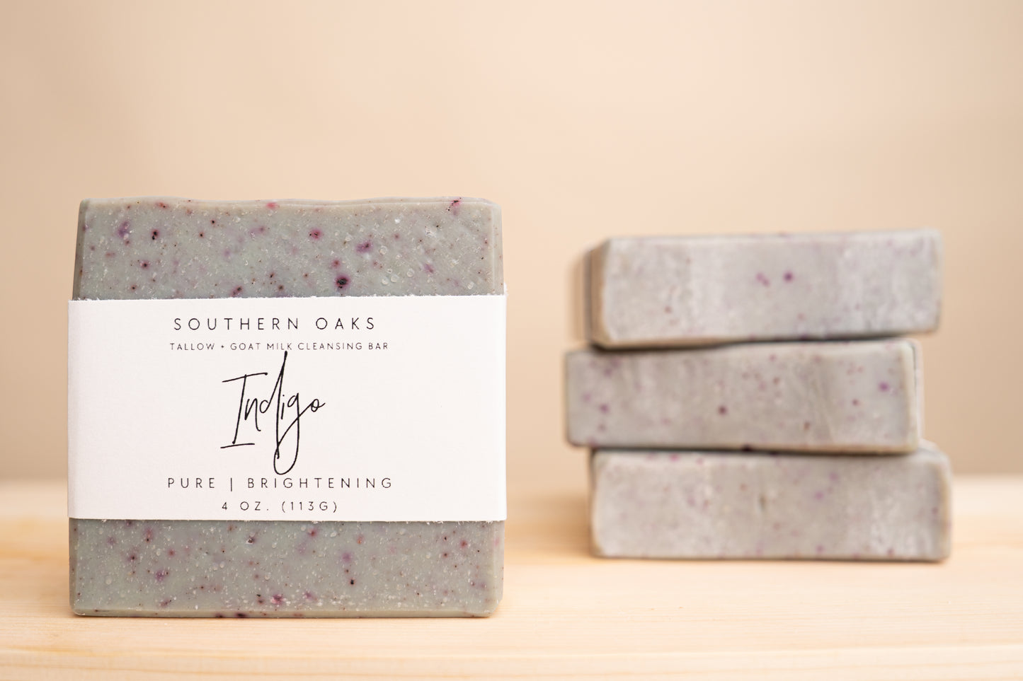 Indigo Tallow + Goat Milk Luxury Cleansing Bar