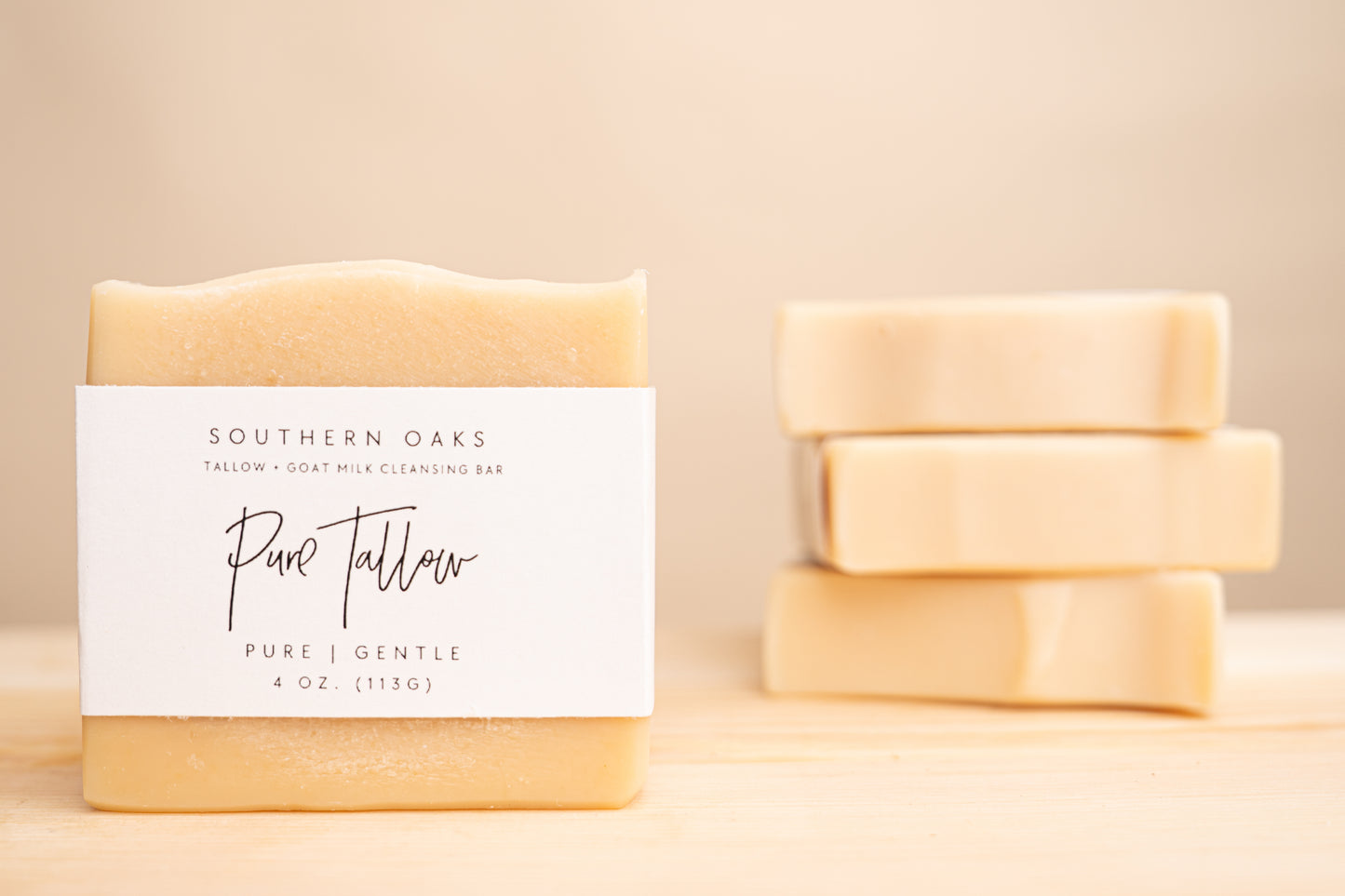 Pure Tallow + Goat Milk Luxury Cleansing Bar