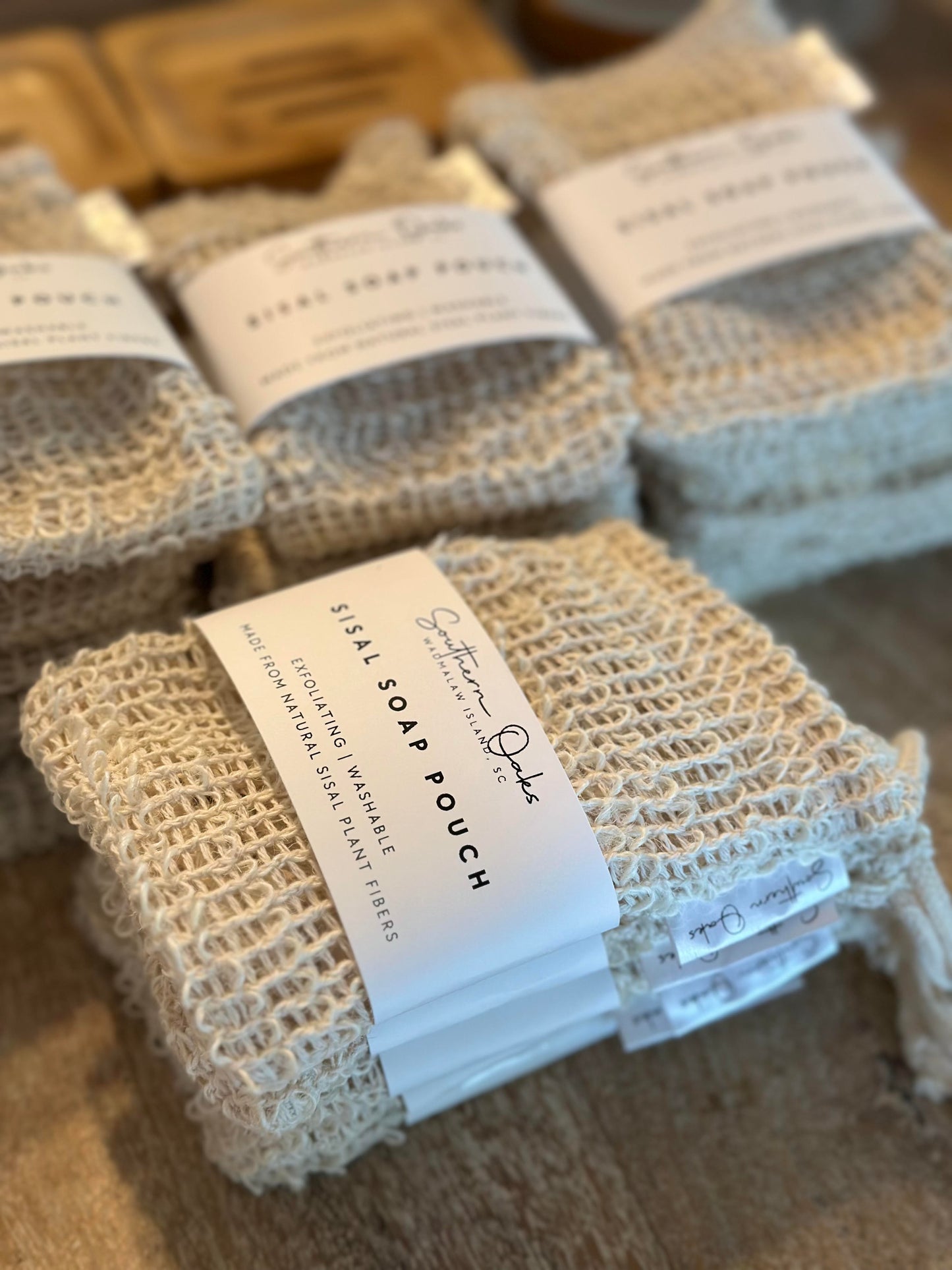 3 Pack Sisal Soap Savers