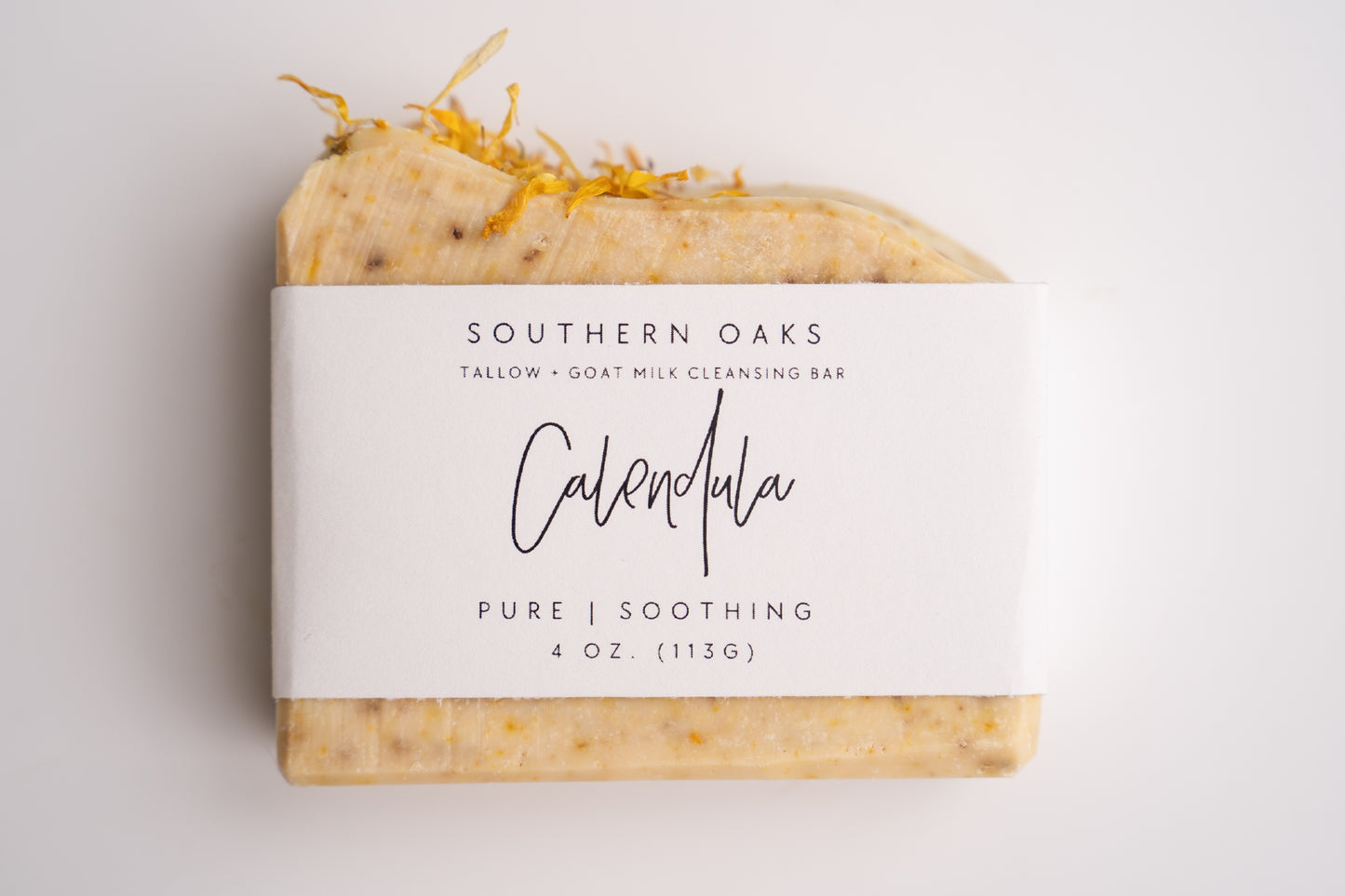 Calendula Tallow + Goat Milk Luxury Cleansing Bar