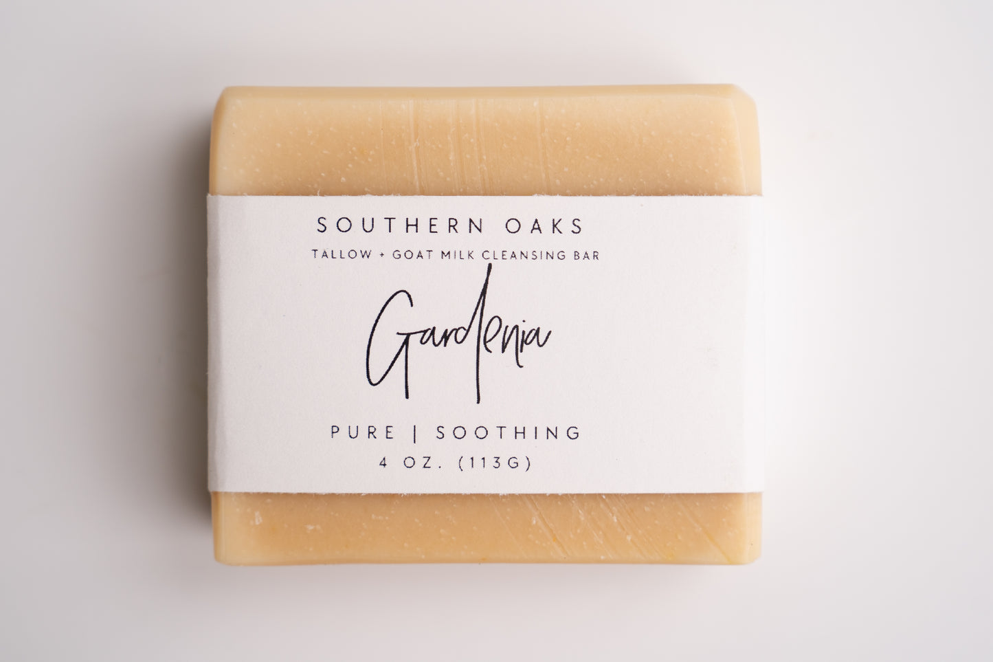 Gardenia Tallow + Goat Milk Luxury Cleansing Bar