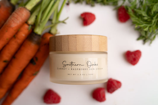 Carrot + Raspberry Sun Cream