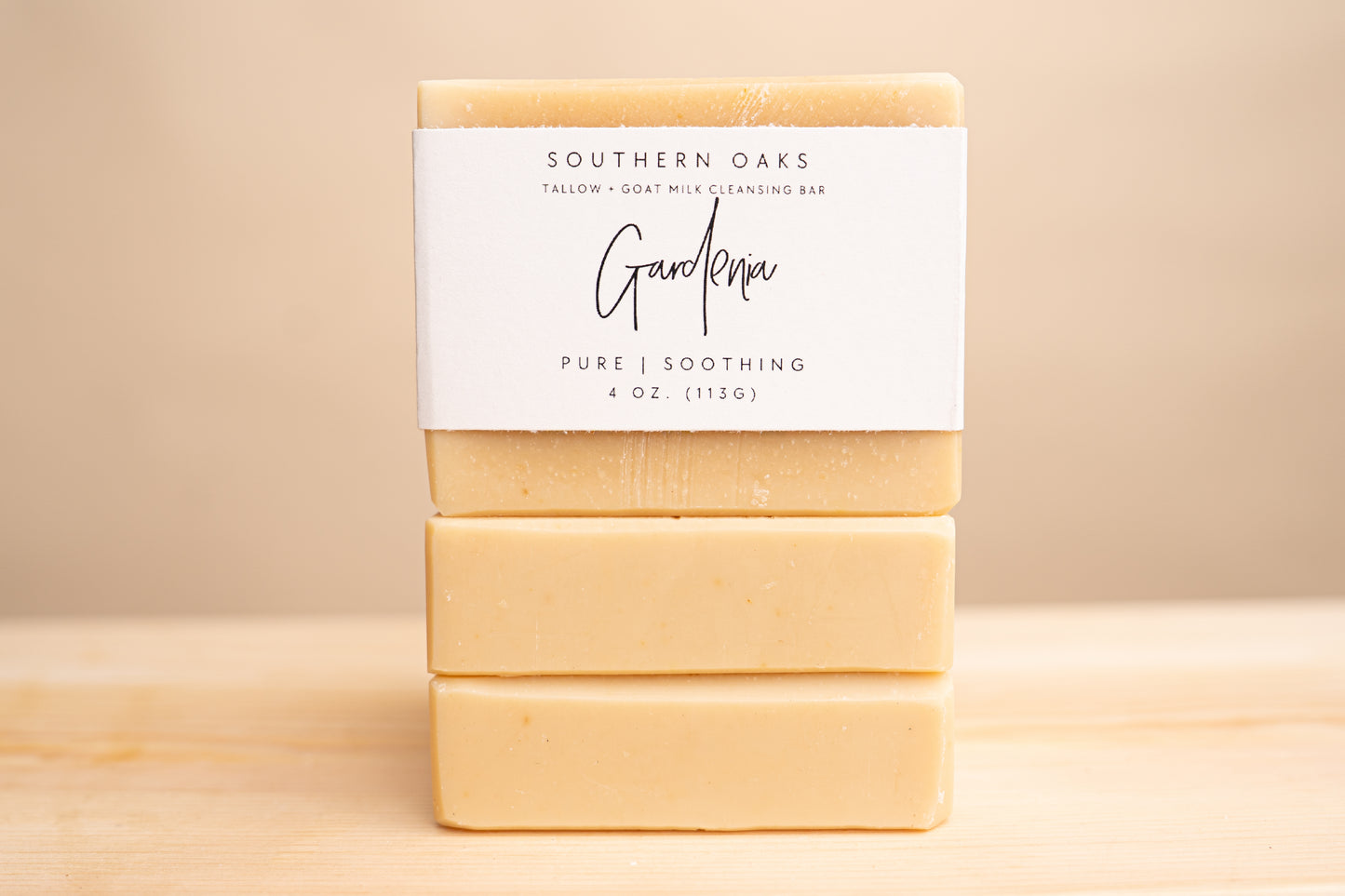 Gardenia Tallow + Goat Milk Luxury Cleansing Bar