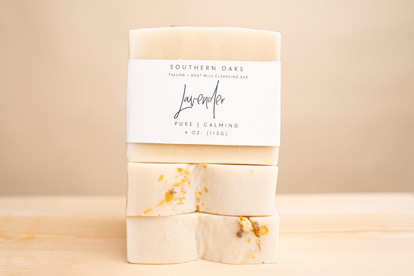 Lavender Tallow + Goat Milk Luxury Cleansing Bar
