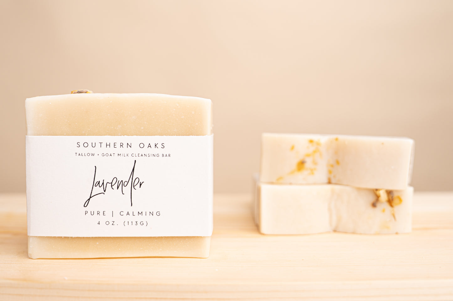 Lavender Tallow + Goat Milk Luxury Cleansing Bar