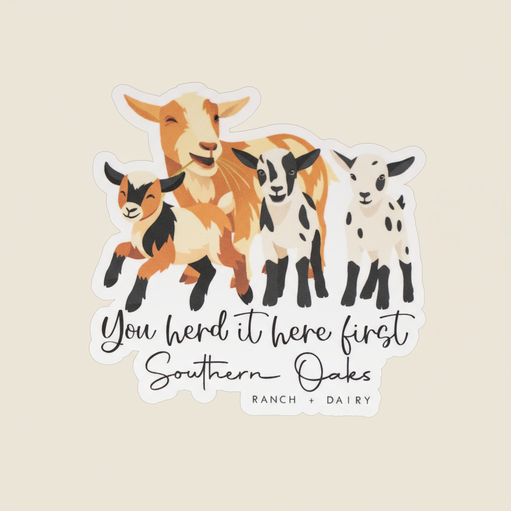 Waterproof & Weatherproof Farm Stickers