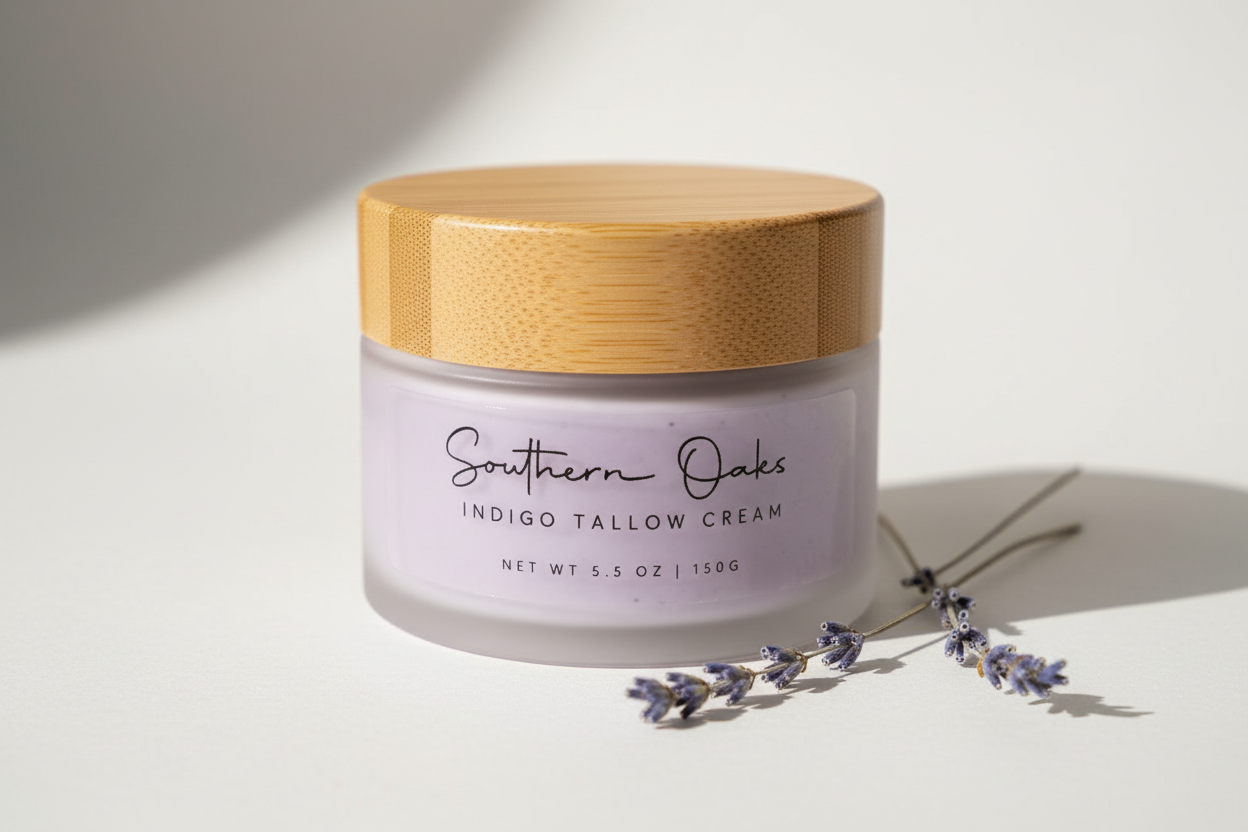 Indigo + Lavender Tallow Cream